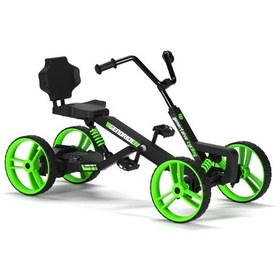 Resim Elektrikli Pedal Go-kart Siyah - Yeşil 