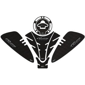 Resim GP Kompozit Yamaha R25 2019-2024 Uyumlu Tank Pad Seti Karbon 