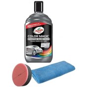 Resim Turtle Wax Renk Yenileyici Gri Cila 500 ML + Uygulama Süngeri + 3 