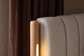 Resim Milos Genç Odası Karyola ve Başlığı 