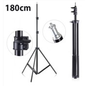Resim Ally 180cm Işık Ayağı Tripod Standı 3 Ayaklı Tripod Işık Ayağı 1.8 Metre SİYAH ally mobile