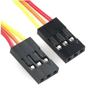 Resim 3 PİN 0,25MM KABLOLU DUPONT KABLO 10CM - TEK TARAFLI 