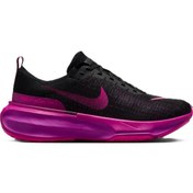 Resim Nike Zoomx Invincible Run Flyknit 3 Road Running Reflektörlü Erkek Koşu Antrenman Ayakkabısı Mor 