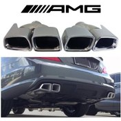Resim İtibar Mercedes Amg Egzoz Ucu C180-s63-w204-w221-c Class-s Class 