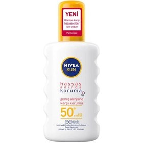 Resim Nivea Sun Güneş Alerjisine Karşı Koruma Spreyi SPF50 200ml 