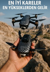 Resim Generic Katlanabilir Akıllı Drone HD Kameralı WiFi FPV Uzaktan Kumandalı – Blue Mter Fcoce S9 