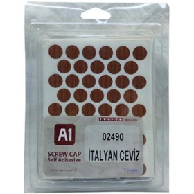 Resim A1 Pvc Yapışkanlı Tapa Desenli 14mm Düz Yüzey İtalyan Ceviz (Yld Ent Vt055) 