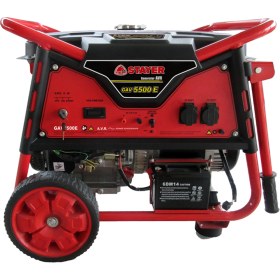 Resim Stayer GAV5500E Benzinli Marşlı Monofaze Jeneratör 5.5 Kw 