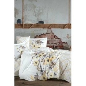 Resim Beruflic Hobby Kingsize Poplin Nevresim Belinda Sarı 