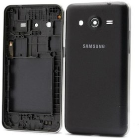 Resim Axya Samsung Uyumlu Galaxy Core 2 Sm-G355 Kasa Kapak Siyah 