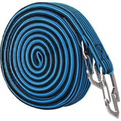 Resim Tongxida 4m Elastik Bağlama Halatı, Kancalı Mavi Bisiklet/motosiklet Arka Koltuğu İçin 