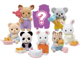 Resim Sylvanian Families Bebek Minifigür Tatlı Atıştırmalıklar Kostüm Serisi 5648 