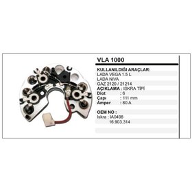 Resim Diot Tablasi Lada Vega Niva Gaz 504630268 