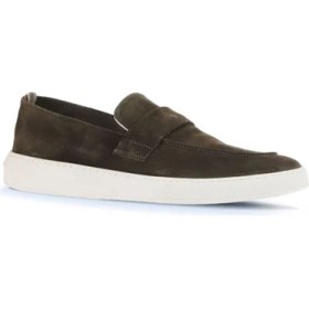 Resim Bueno Shoes Haki Süet Erkek Loafer 01MA8100 