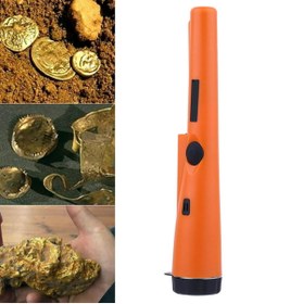 Resim Anunnaki Pointer Altın Metal Dedektörü Pil + Çanta Hediye 