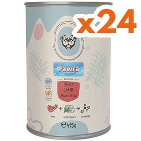 Resim Pawra Kuzu Etli Yetişkin Köpek Konservesi 415 Gr x 24 Adet 
