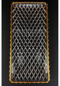 Resim Digithome Cam Servis Ve Sunum Tabağı Gold Yaldızlı 37,5 Cm St.kfs.630 