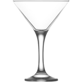 Resim Lav Misket Martini / Sunum Kadehi 3'lü 175 Cc 4 Adet Çok Renkli 