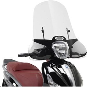 Resim Kappa 5606Ak Piaggio Beverly 125-300-350 (10-18)- Medley 125-150 (16-18) Rüzgar Siperlik 