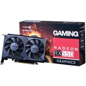 Resim TURBOX Arcade Hero M RX550 Amd Gddr5 128BIT Dvi.hdmi Çift Fan 4gb Ekran Kartı 