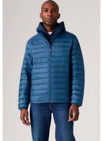 Resim Levi's Erkek Katlanabilir Ceket Koyu Mavi Şişme Mont - A8567-0001 001 