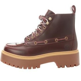 Resim Timberland Stone Street Mıd Lace Up Boot Kadın Bot Ve Çizme Kahve 