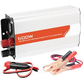 Resim İnverter Dönüştürücü Usb'Li 12-220V 600 Watt/ Icca90 