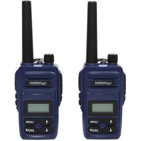 Resim merland benvecocuk Aselsan 12 Km Pil Ve Şarj Dahil İkili El Telsizi Pm-985 Pmr 