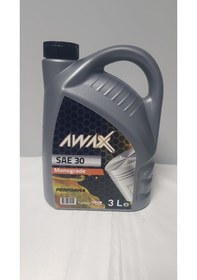 Resim Awax Sae 30 Motor Yağı 3 L 