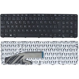 Resim HP Uyumlu 837551-141, 837549-141, 841136-141 Notebook Klavye Siyah Tr - 549282267 