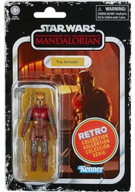Resim Hasbro Star Wars: The Mandalorian - The Armorer Retro Aksiyon Figürü Captain America 