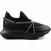 Resim Bambi Siyah Siyah Kadın Sneaker Fıyat Farkı %10 