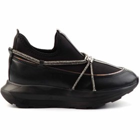 Resim Bambi Siyah Siyah Kadın Sneaker Fıyat Farkı %10 