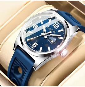 Resim Fochsia Lıge Kadın Günlük Mavi Silikon Kordonlu Pilli Kol Saati Moda Aksesuarı Diğer 