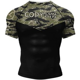 Resim Snapbuy Cody Lundin Rashguard Jiu Jitsu Bjj Mma Uzun Kollu Erkek Spor Tişört Chınaaltın Altın 