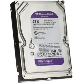 Resim Wd Purple WD44PURZ 3,5" 4tb, 128MB, 5400 Rpm, 7/24 Güvenlik HDD (Türkiye Distribütörü Garantili 