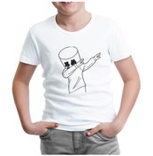 Resim Marshmallow - Xx Beyaz Çocuk Tshirt 