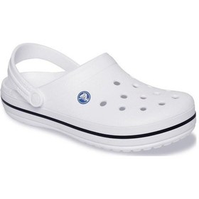 Resim Crocs Crocband 11016 Sabo Doktor ve Hemşire Terliği Ortapedik Unisex Terlik BEYAZ 
