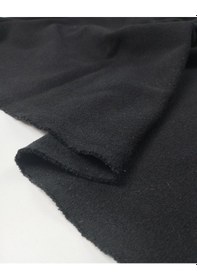 Resim Siyah Renkte Kaşe Polar Arası Dokuma En 130 Cm X Boy 250 Cm -10564 Siyah 