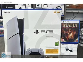 Resim SONY PS5 Slim CD + Mafia PS5 Oyun + Pulse Explore Kulaklık+TAKAS 