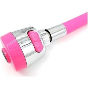 Resim Büro Ev Ofis Yazlık İçin Pembe Oynar Başlı Tasarruflu Kubar Musluk Boru Başlığı Diğer 