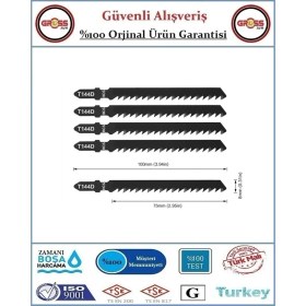 Resim Dekupaj Ağzı 144D Ağaç Kesme - 5 Adet 