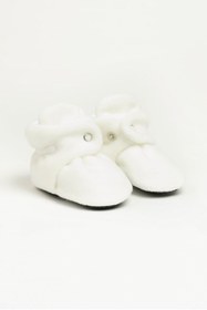 Resim BabyZilla Kaydırmaz Taban, Terletmeyen Pamuk Astarlı, Ayarlanabilir Çıtçıtlı, Ev Patiği, Bebek Pandufu 