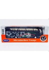 Resim Welly 1 60 Diecast Mercedes Benz Travego Model Otobüs Siyah 52590 