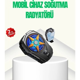 Resim Zengezur Oyunlar Için Güçlü Telefon Soğutucu Fan Dijital Ekranlı 