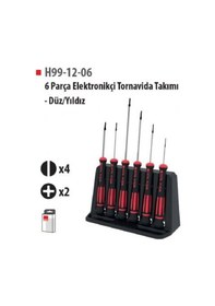 Resim Ceta Form H991206 Elektronikçi Tornavida Takımı 6 Parça 