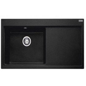 Resim Franke Mtg 611-100 Sağ Damlalıklı Nero Granit Eviye Siyah 