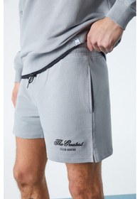 Resim Grimelange Federer Erkek Uzun Kollu Regular Bisiklet Yaka Gri Eşofman Takımı 