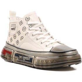 Resim MARCOMEN Ayakmod Beyaz Erkek Hi Sneaker 