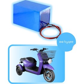 Resim VOLTA VTD3 72 Volt 45 Amper Elektrikli Motosiklet Bataryası 